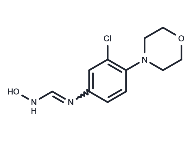 N-(3-Chloro-4-morpholinophenyl)-N'-hydroxyformimidamide Chemical Structure