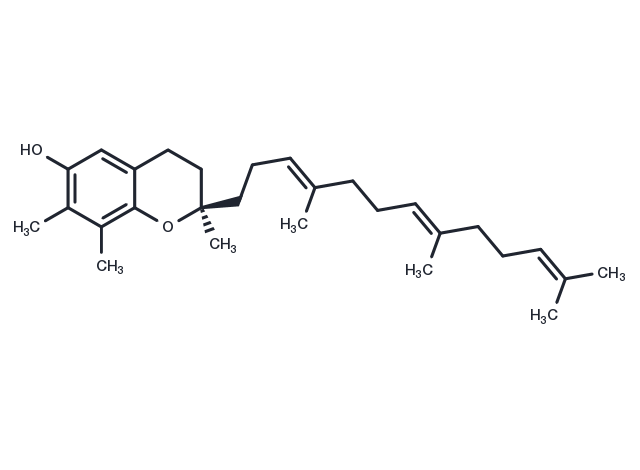 γ-Tocotrienol Chemical Structure
