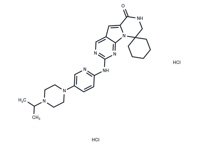 TargetMol Chemical Structure Lerociclib dihydrochloride