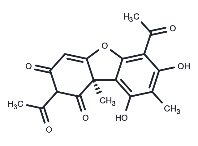 TargetMol Chemical Structure (+)-Usnic acid