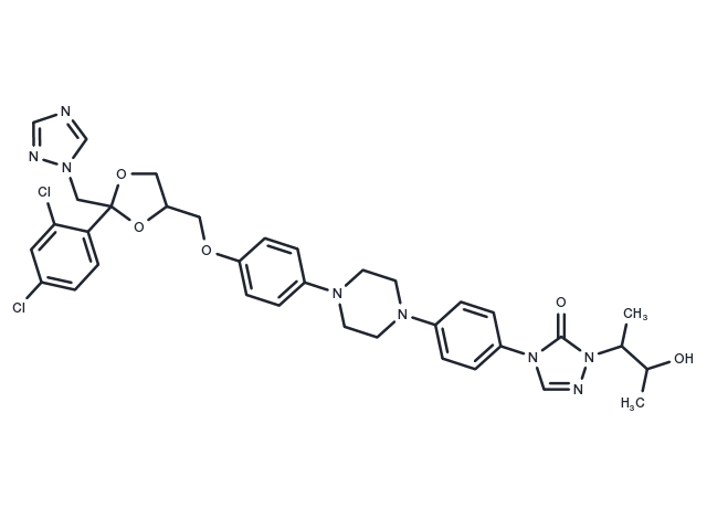 TargetMol Chemical Structure Hydroxy Itraconazole