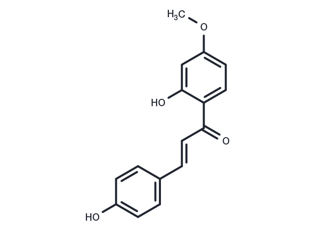 TargetMol Chemical Structure 4,2'-Dihydroxy-4'-methoxychalcone
