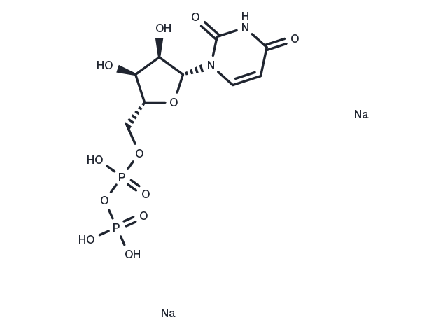 TargetMol Chemical Structure Uridine-5'-diphosphate disodium salt