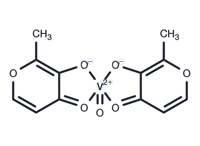 TargetMol Chemical Structure Bis(maltolato)oxovanadium(IV)