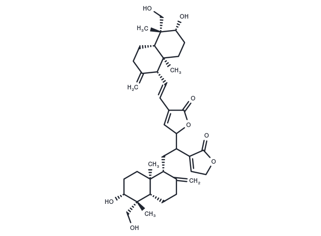 TargetMol Chemical Structure Bisandrographolide A