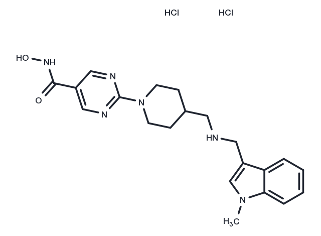 TargetMol Chemical Structure Quisinostat dihydrochloride