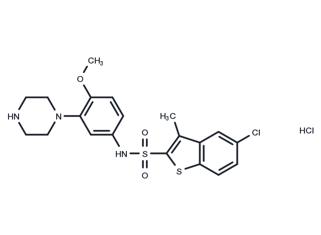 TargetMol Chemical Structure SB 271046 hydrochloride