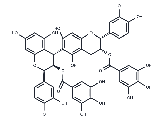 Procyanidin B-5 3,3'-di-O-gallate Chemical Structure