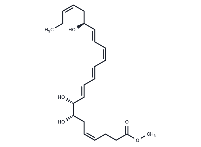 Resolvin D1 methyl ester Chemical Structure