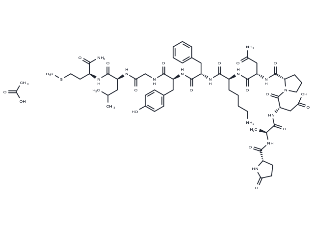 TargetMol Chemical Structure Physalaemin acetate