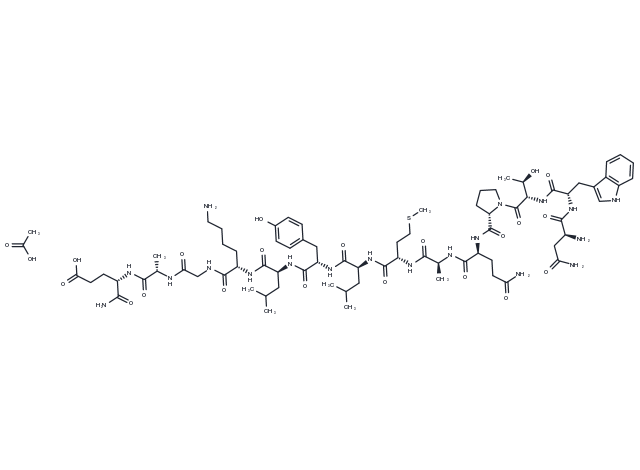 Spexin acetate(1370290-58-6 free base) Chemical Structure