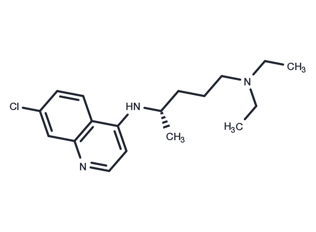 (+)-Chloroquine Chemical Structure