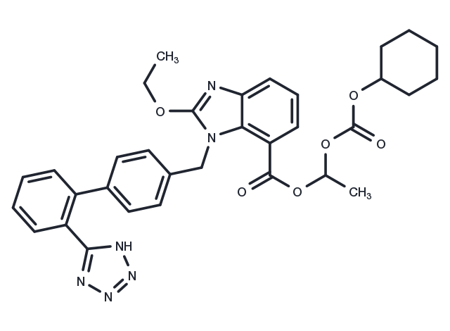 Candesartan Cilexetil Chemical Structure