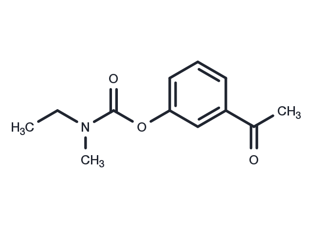 3-Acetylphenyl ethyl(methyl)carbamate Chemical Structure