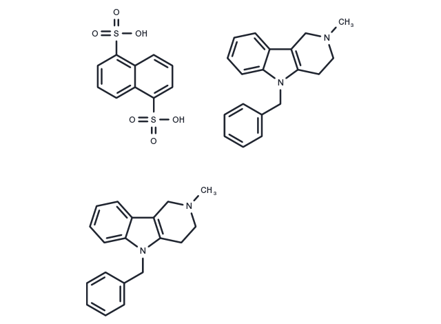 Mebhydrolin napadisylate Chemical Structure