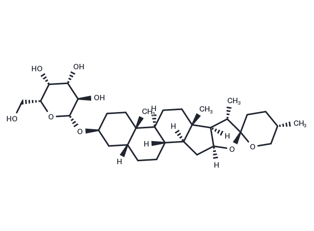 Timosaponin A1 Chemical Structure