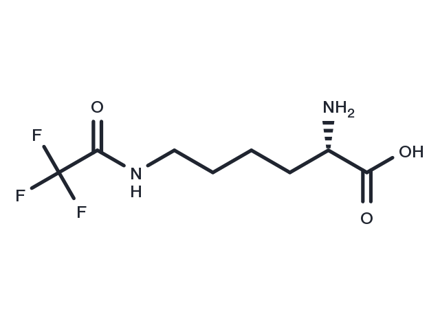 H-Lys(Tfa)-OH Chemical Structure