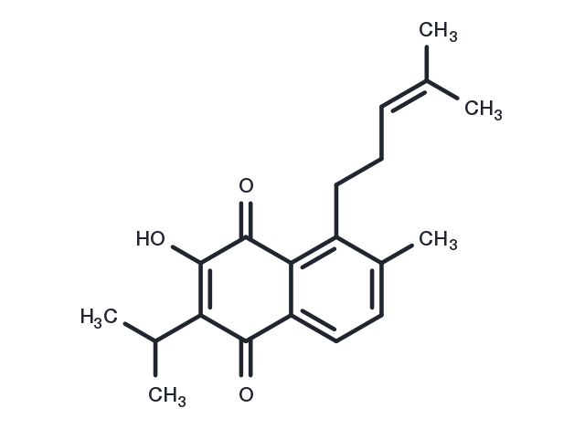 TargetMol Chemical Structure 12-Hydroxysapriparaquinone