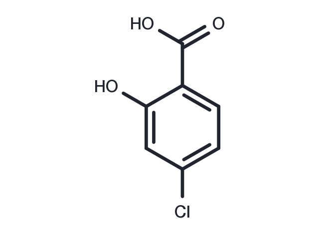 4-Chlorosalicylic acid Chemical Structure