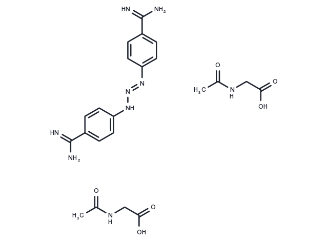 Diminazene Aceturate Chemical Structure