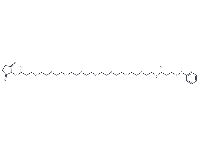 LC-PEG8-SPDP Chemical Structure