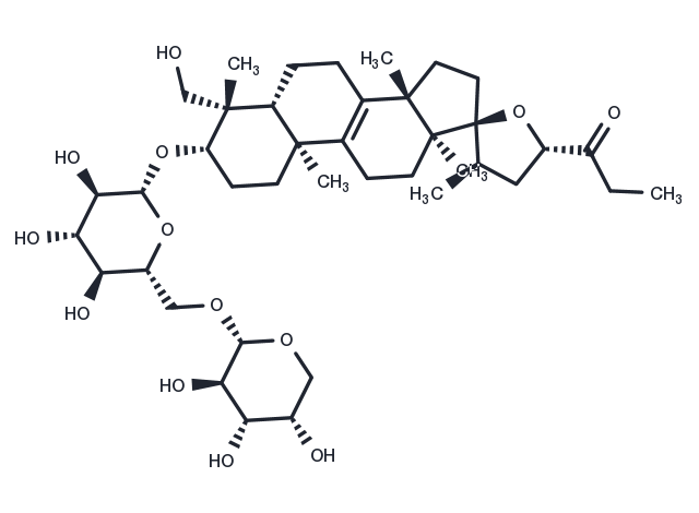 TargetMol Chemical Structure Scillascilloside B-1