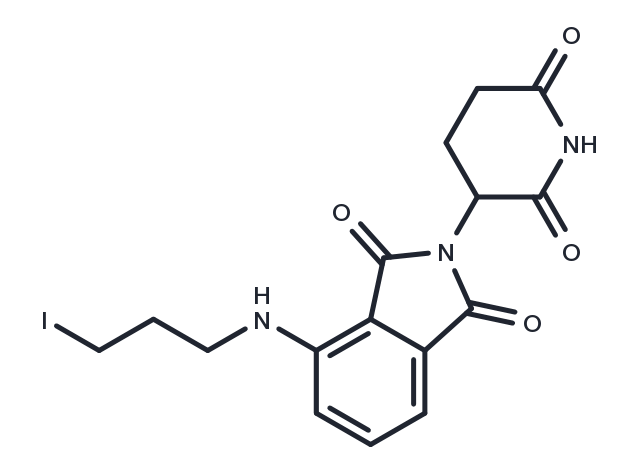 Pomalidomide-C3-I Chemical Structure