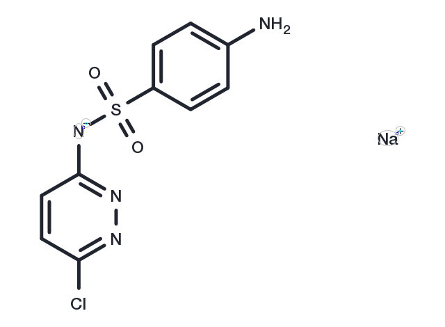 TargetMol Chemical Structure Sulfachloropyridazine sodium