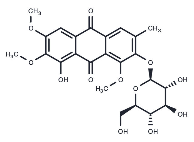Gluco-obtusin Chemical Structure