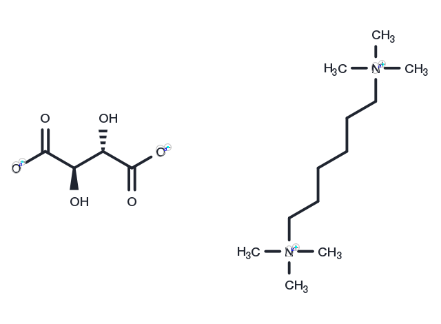 Hexamethonium monotartrate Chemical Structure