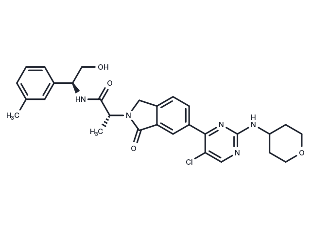 TargetMol Chemical Structure ERK1/2 inhibitor 1