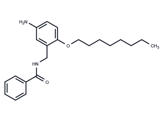 Benzamide, N-(5-amino-2-(octyloxy)benzyl)- Chemical Structure