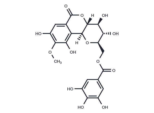 TargetMol Chemical Structure 11-O-Galloylbergenin