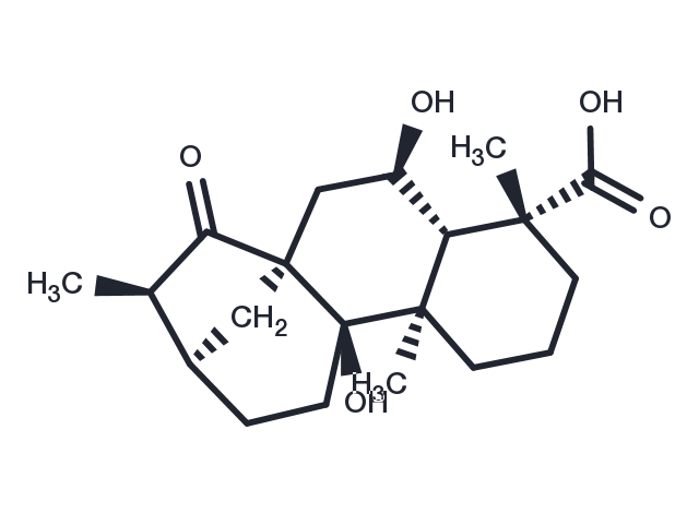 Pterisolic acid D Chemical Structure