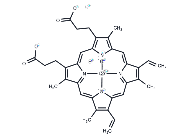 TargetMol Chemical Structure Cobaltic Protoporphyrin IX chloride
