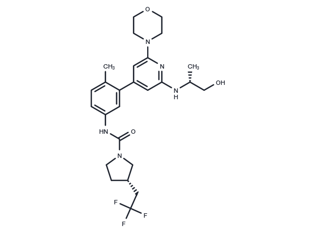 Exarafenib Chemical Structure