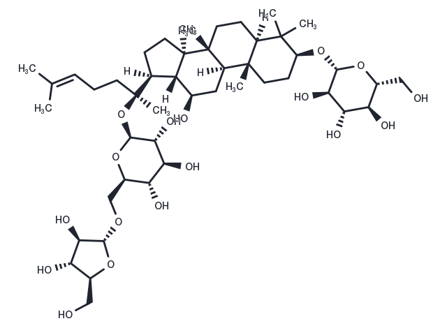 Notoginsenoside Fe Chemical Structure