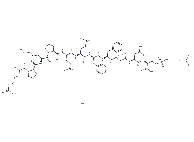 TargetMol Chemical Structure [Sar9,Met(O2)11]-Substance P acetate