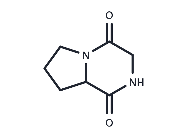 Cyclo-(Pro-Gly) Chemical Structure