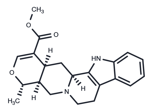 Tetrahydroalstonine Chemical Structure