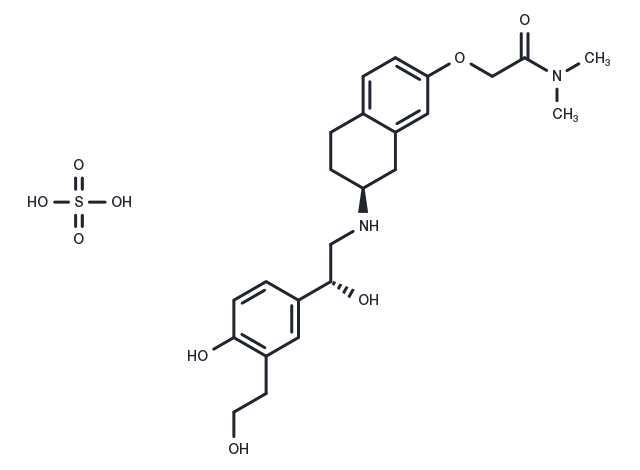 TargetMol Chemical Structure Bedoradrine sulfate