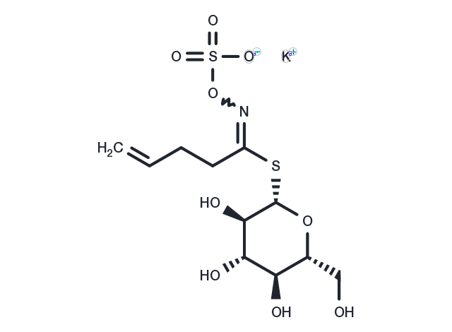 Gluconapin potassium Chemical Structure