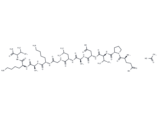 TargetMol Chemical Structure NoxA1ds acetate(1435893-78-9 free base)