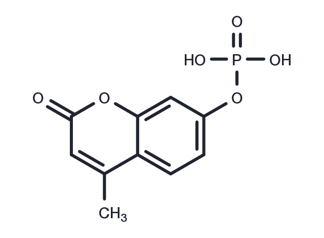 TargetMol Chemical Structure 4-Methylumbelliferyl phosphate