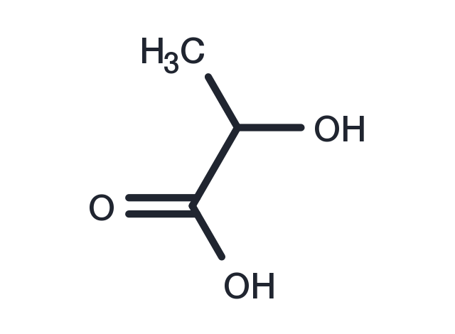 Lactic acid Chemical Structure