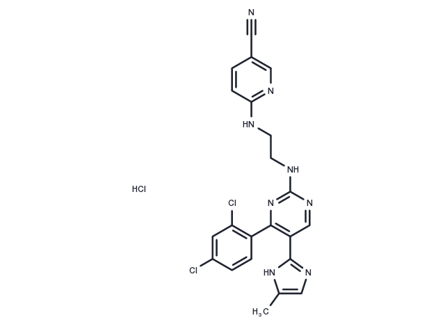 TargetMol Chemical Structure CHIR-99021 HCl