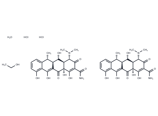 TargetMol Chemical Structure Doxycycline (hyclate)