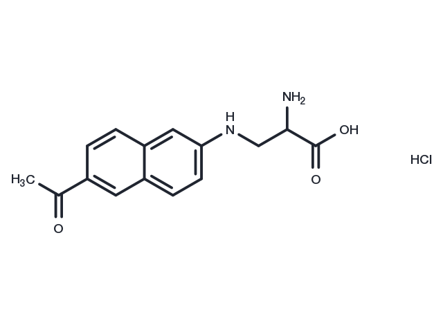 TargetMol Chemical Structure (±)-ANAP hydrochloride (1185251-08-4 free base)