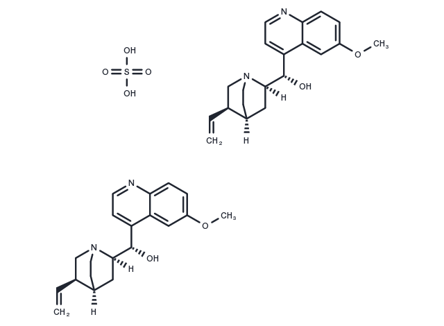 Quinidine Monosulfate Chemical Structure