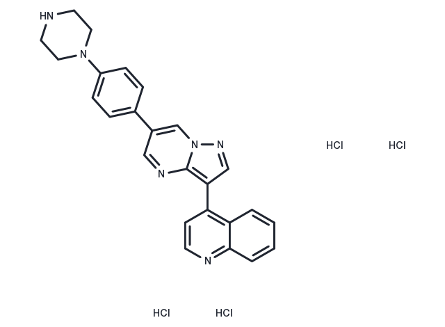 LDN193189 Tetrahydrochloride Chemical Structure